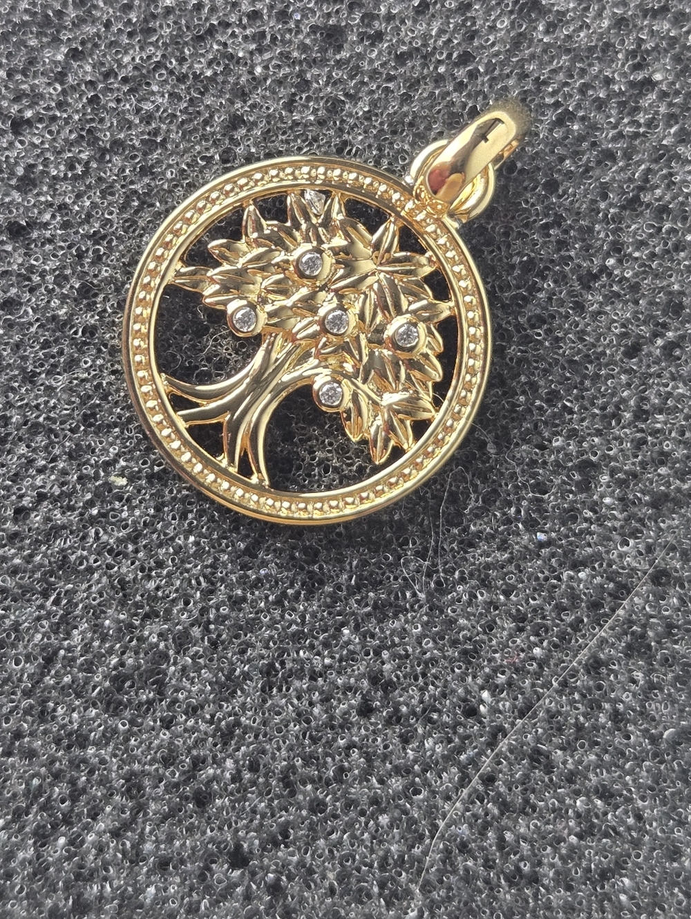 Thomas Sabo 18k Gold Tree of Love Charm